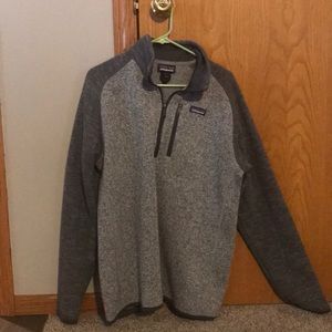Large Grey Patagonia Fleece